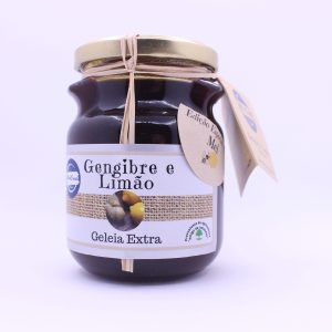 Geleia Extra de Gengibre, Limão e Mel